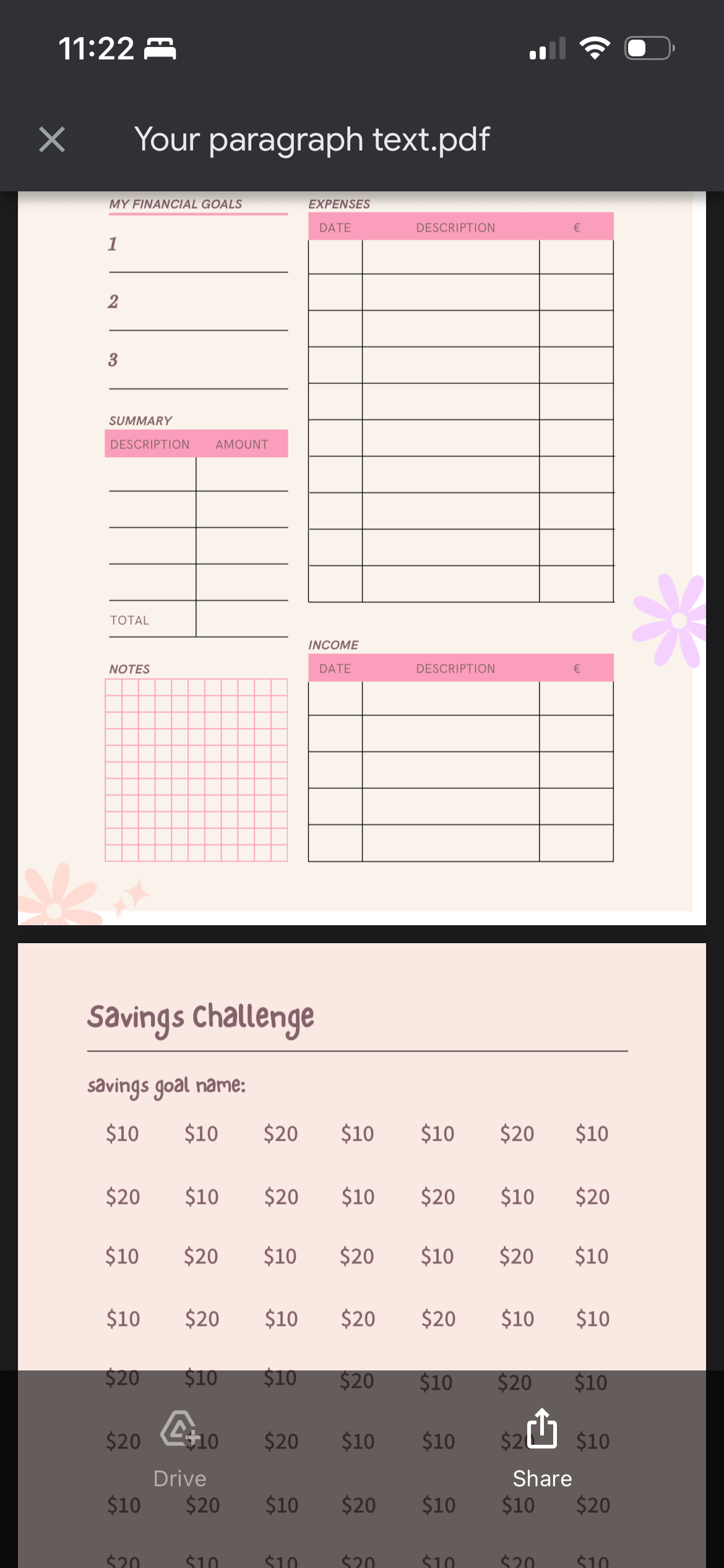 Digital planner
