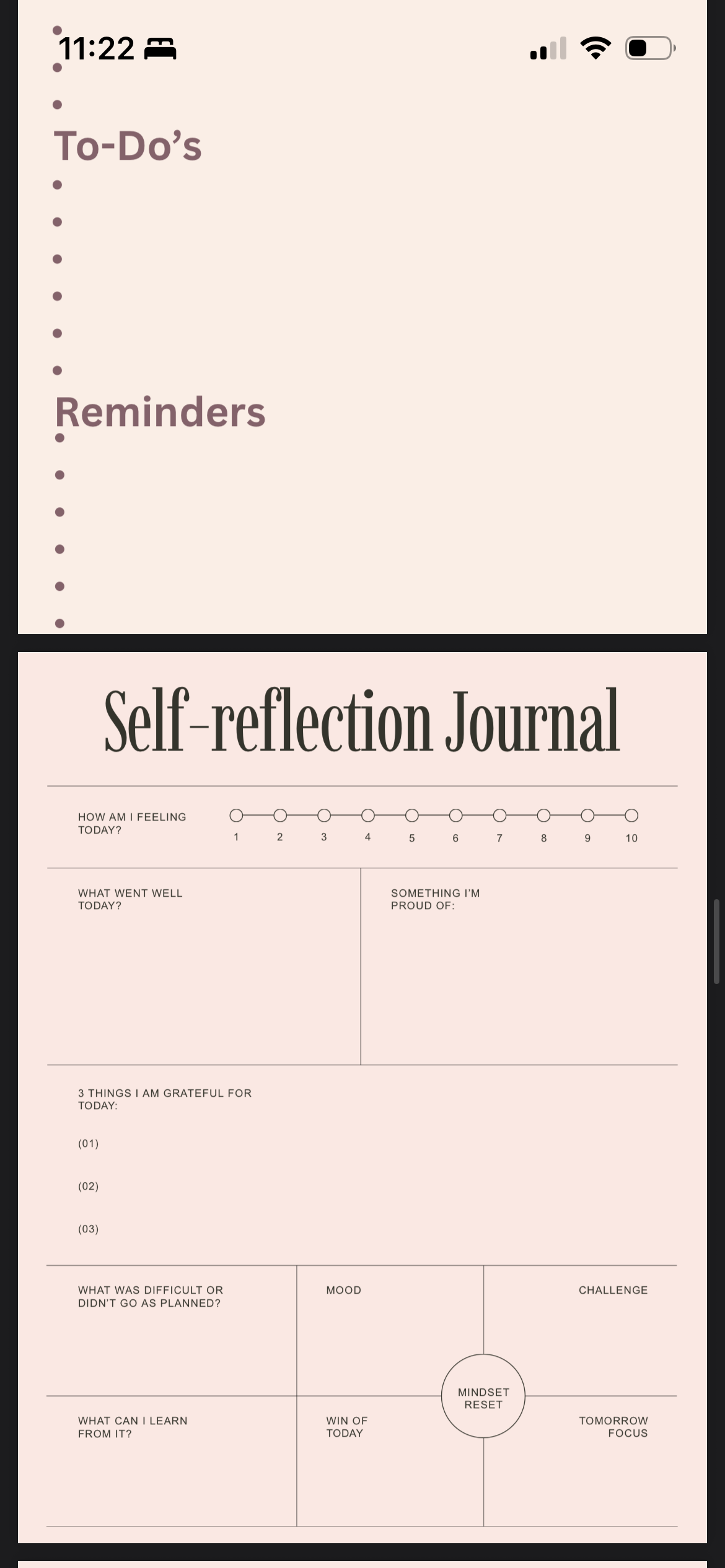 Digital planner